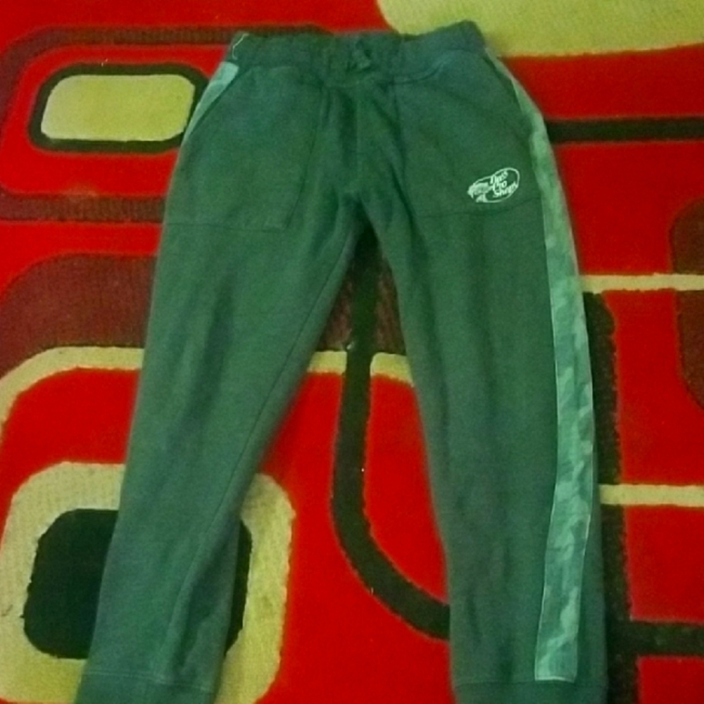 Bass Pro Shops Gray Sweatpants Elastic Waistband Casual